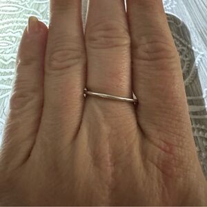 Minimalist Silver Women's Ring